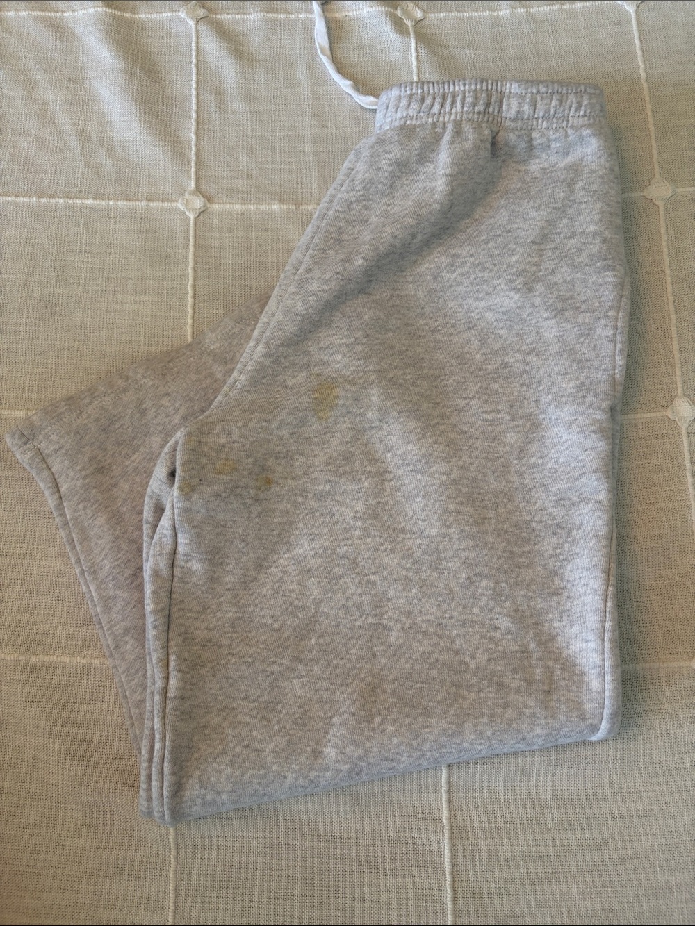 Ladies brandy melville Gray Sweatpants - Comfortable Everyday Bottoms